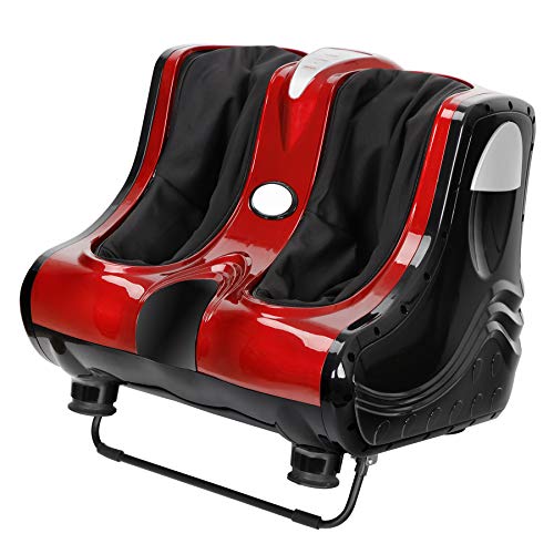 SUPER DEAL Electric Foot Calf Leg Massager Shiatsu Kneading Rolling Massager ...