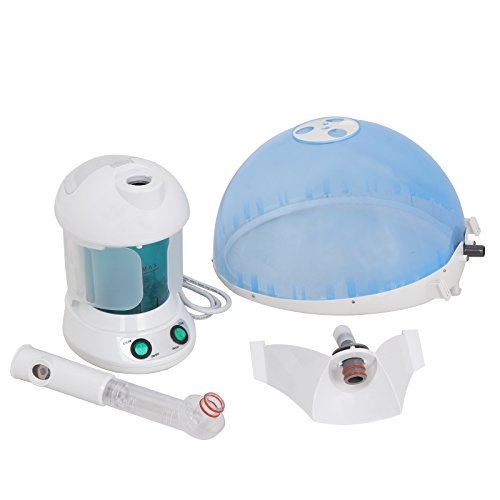 SUPER DEAL PRO 3 in 1 Multifunction Ozone Hair and Facial Steamer with Bonnet...