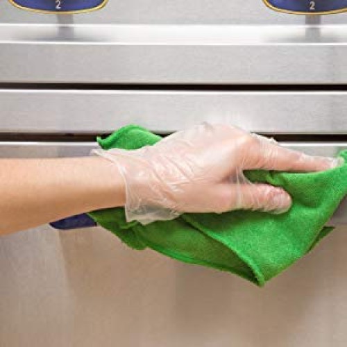 Disposable Clear Plastic Gloves - Bulk 800 Pieces Plastic Disposable Gloves L...