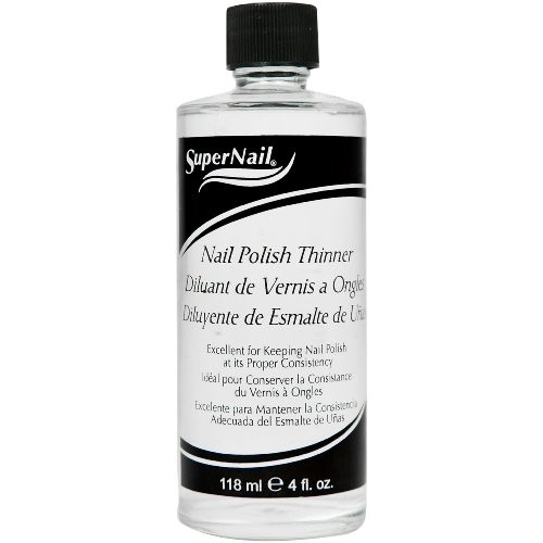 Supernail Nail Polish Thinner, 4-Ounce (Pack of 6)