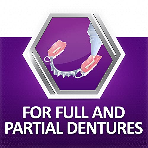 Poligrip Cushion & Comfort, Denture and Partials Adhesive Cream, 2.2 ounces