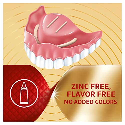 Poligrip Power Max Power Hold plus Seal Denture Adhesive Cream, Denture Cream...