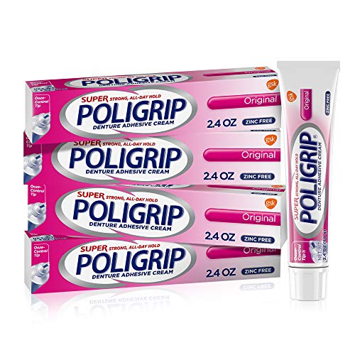 Super Poli-Grip Super Poligrip Original Formula Zinc Free Denture and Partial...