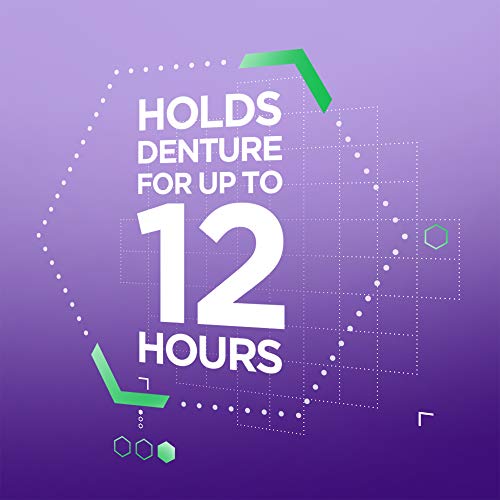 Super Poligrip Comfort Seal Denture and Partials Adhesive Strips, 40 Count (P...