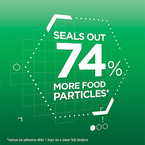 SUPER POLIGRIP Denture Adhesive Cream Ultra Fresh 2.40 oz (Pack of 4)