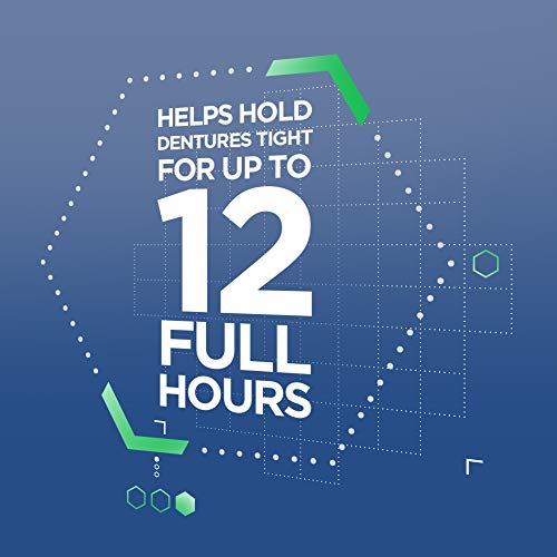 Super Poligrip Extra Strength Denture Adhesive Powder, Denture Powder for Den...