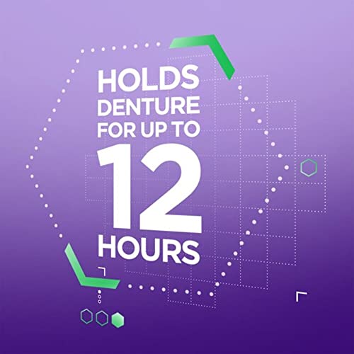 Super Poligrip Strips Size 40 Ct Poligrip Strong All Day Comfort Seal Denture...