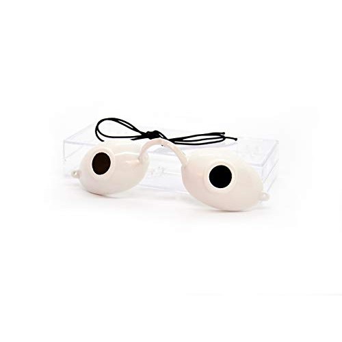 Super Sunnies UV Eye Protection, FDA Compliant Individual Tanning Bed Goggles...
