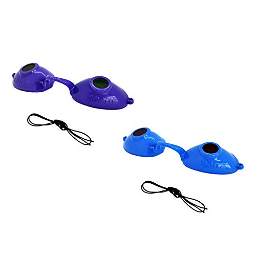 Super Sunnies UV Eye Protection FDA compliant Tanning Goggles Eyeshields, 2 P...