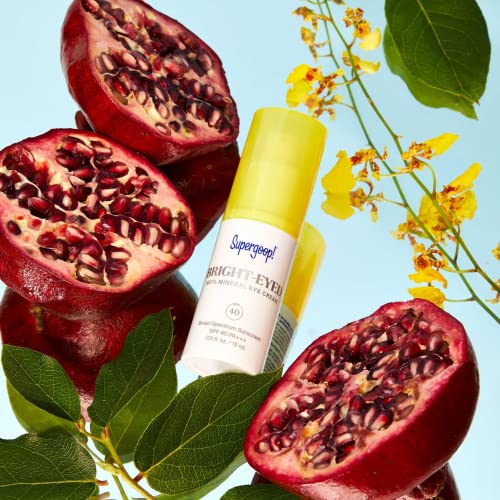 Supergoop! Bright-Eyed 100% Mineral Eye Cream, 0.5 fl oz - SPF 40 PA+++ Hydra...