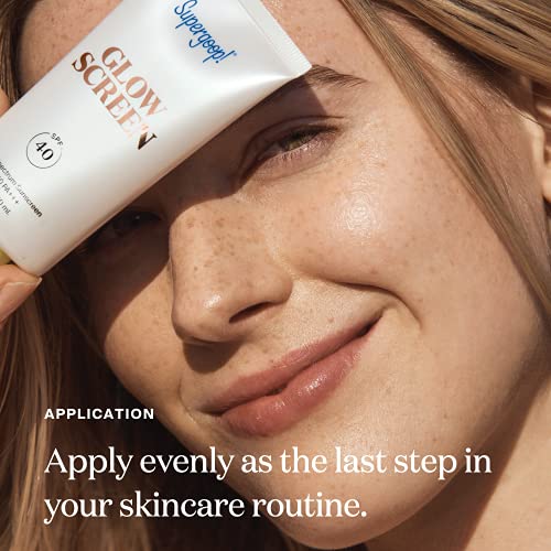 Supergoop! Glowscreen SPF 40 PA+++, 1.7 fl oz - Primer + Broad Spectrum Sunsc...