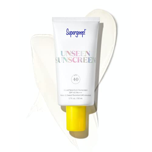 Supergoop! Unseen Sunscreen, 1.7 oz - SPF 40 PA+++ Reef-Friendly, Broad Spect...
