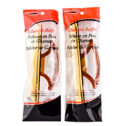 Super Nail Chamois Buffer (2 Pack)