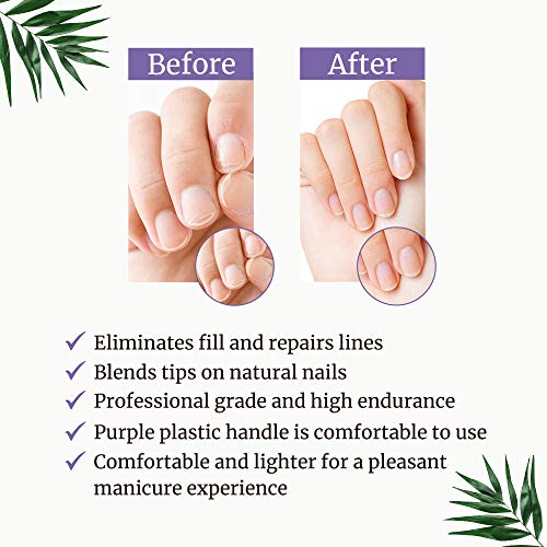 Winning Nails 7" Chamois Buffer, For Lustrous and Shiny Nails x 2 count