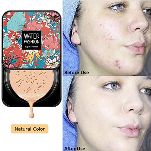 Air Cushion CC Cream Mushroom Head Foundation, SuperThinker Moisturizing BB C...