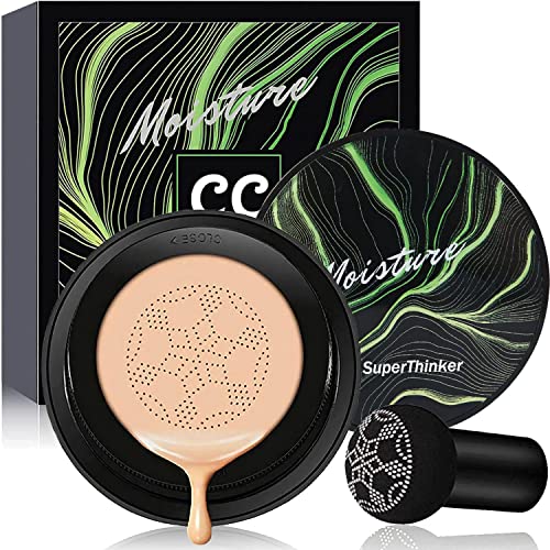 Air Cushion CC Cream Mushroom Head Foundation, SuperThinker Moisturizing BB C...