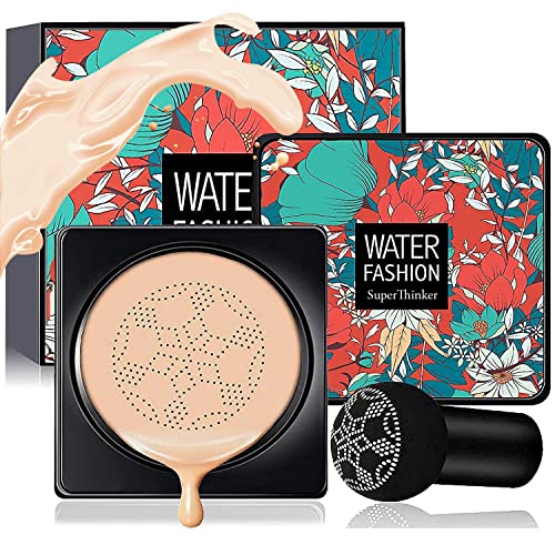 Air Cushion CC Cream Mushroom Head Foundation, SuperThinker Moisturizing BB C...