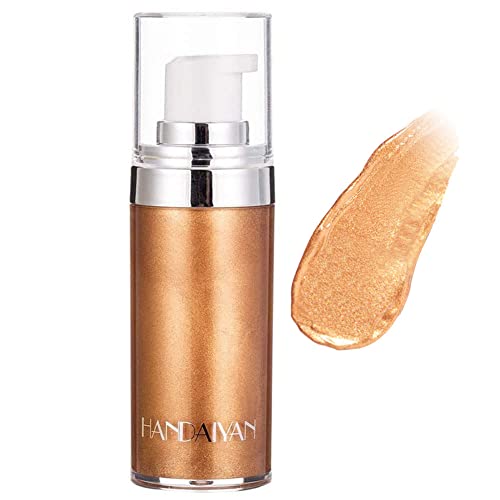 Glitter Body Makeup Shimmer Liquid Bronzer Waterproof Face Highlighter Makeup...