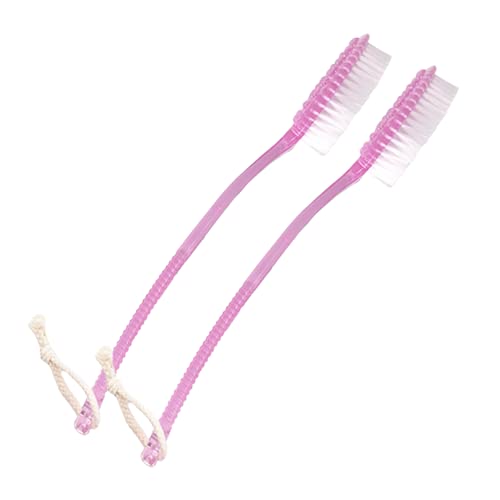 SUPERWASH PLUS Body Bath Brush for Shower, 14 inches Long Handle Shower Brush...