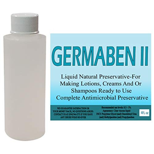 Germaben II 4 Oz - Natural Preservative-liquid broad spectrum preservative sy...