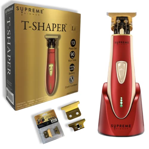 SUPREME TRIMMER Beard Trimmer for Men Barber Professional Liner Hair Clippers...