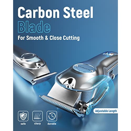 SUPRENT® Hair Clippers for Men, Professional Hair Cutting Kit & T-Blade Trimm...