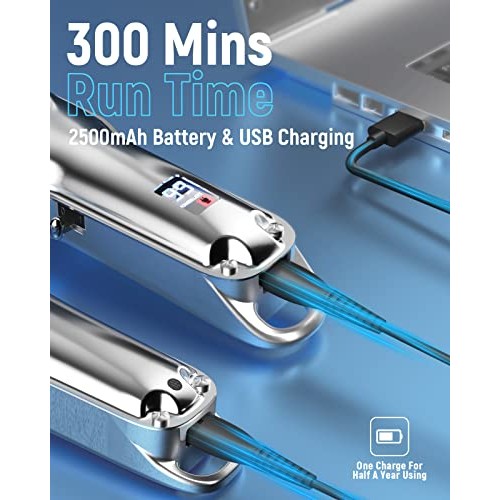 SUPRENT® Hair Clippers for Men, Professional Hair Cutting Kit & T-Blade Trimm...