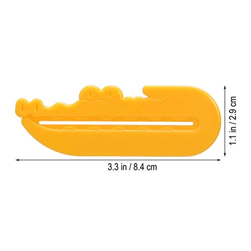 SUPVOX 3pcs Toothpaste Squeezer Dispenser Toothpaste Tube Clips Holder for Ba...