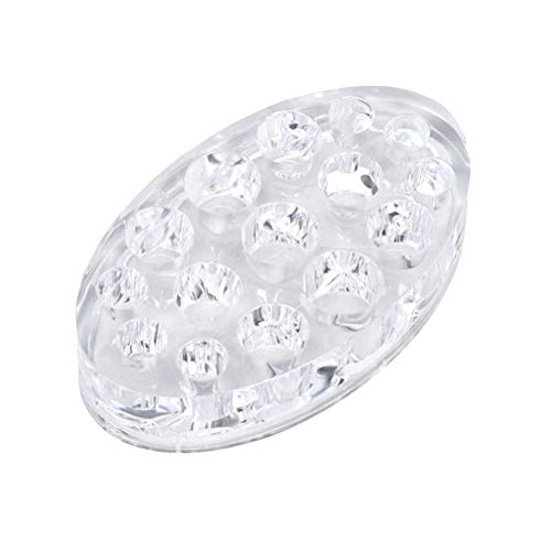 SUPVOX Ellipse Transparent Pigment Shelf Acrylic Tattoo Ink Cup Tattoo Pigmen...