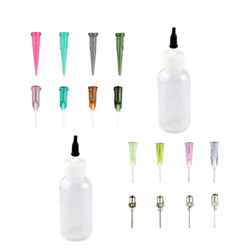Supvox Tattoo Applicator Bottle Needle Tip Glue Temporary Henna Tattoo Kit Dr...