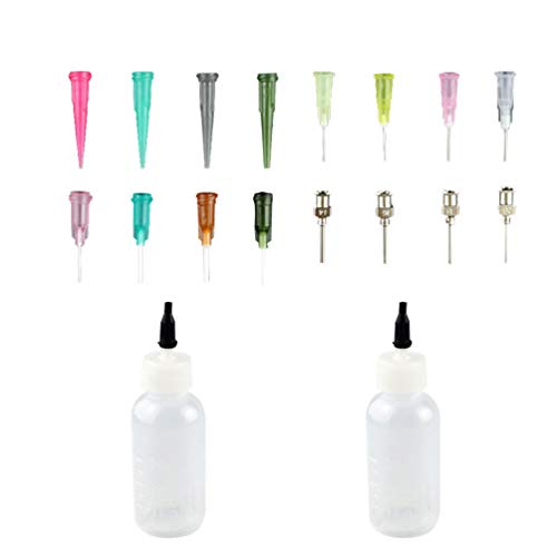 Supvox Tattoo Applicator Bottle Needle Tip Glue Temporary Henna Tattoo Kit Dr...