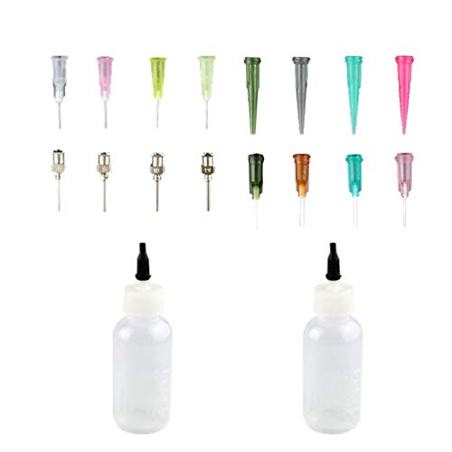 Supvox Tattoo Applicator Bottle Needle Tip Glue Temporary Henna Tattoo Kit Dr...