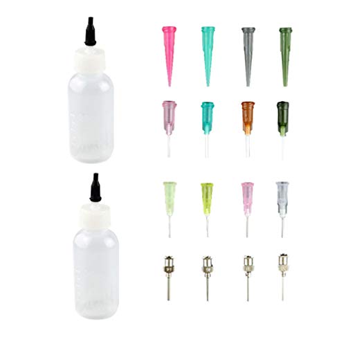 Supvox Tattoo Applicator Bottle Needle Tip Glue Temporary Henna Tattoo Kit Dr...