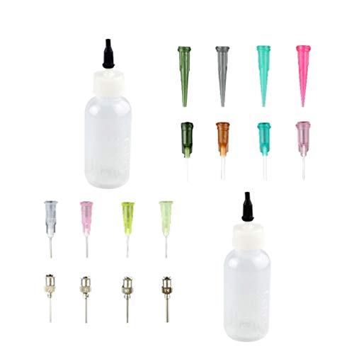 Supvox Tattoo Applicator Bottle Needle Tip Glue Temporary Henna Tattoo Kit Dr...
