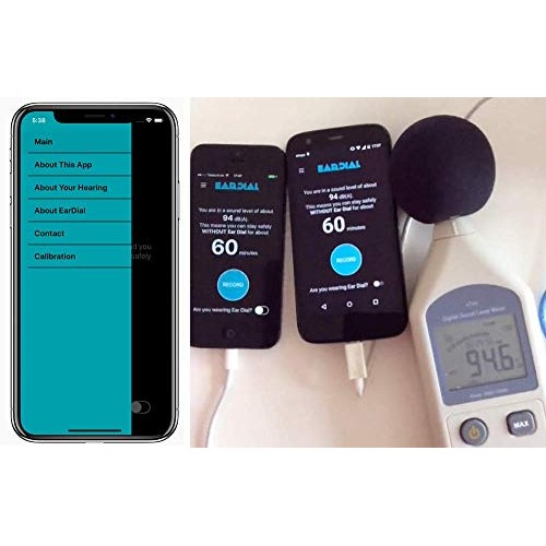 SureFire EP4 Sonic Defenders Plus filtered Earplugs, triple flanged design, r...