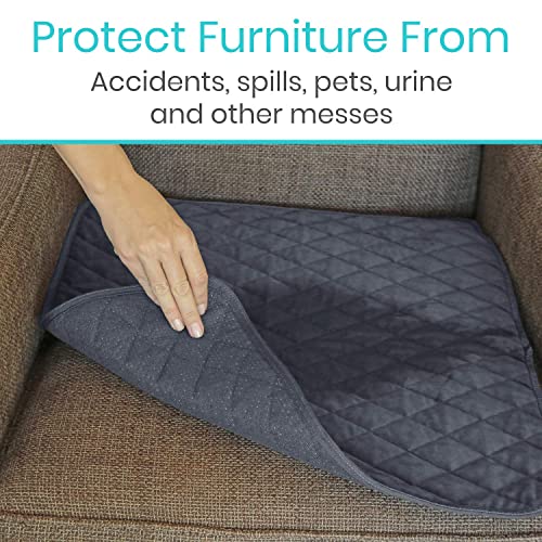 Sures Chair Incontinence Pad - Absorbent Seat Cover - Waterproof Protector fo...