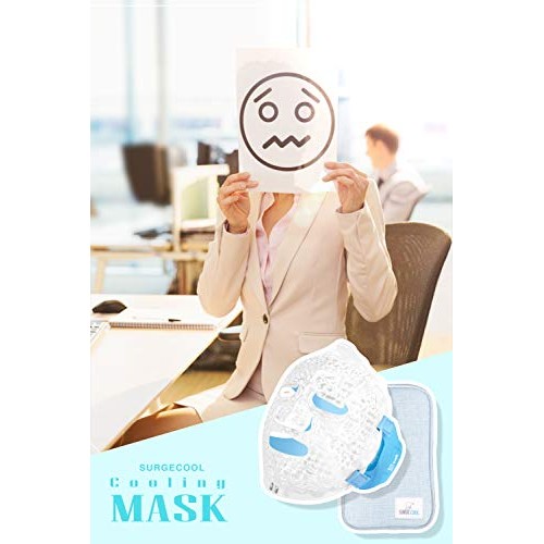 SurgeCool Skin Care Cooling Mask with CryoTherapy effect to help with Anti-ag...