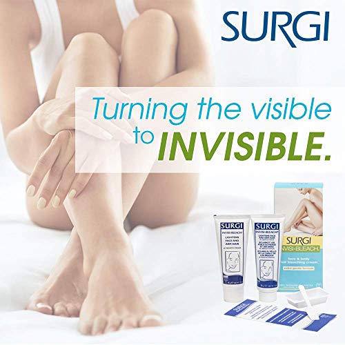 Surgi Invisi-Bleach Face & Body Hair Bleaching Cream 1.5 oz