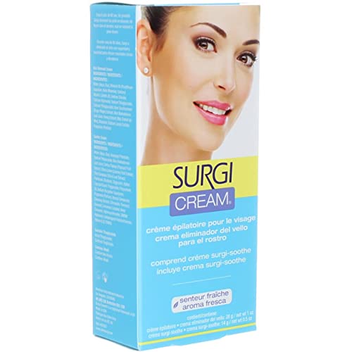 Surgi Cream Hair Remover Face 1 Ounce Fresh Scent (29ml)
