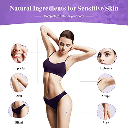 Wax Heater, Complete Wax Hair Removal Kit with Digital Display, Electric Wax ...