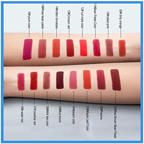 Mini Capsule Lipstick Set Cute Matte Lipstick Velvet Lipsticks Nonstick Cup E...