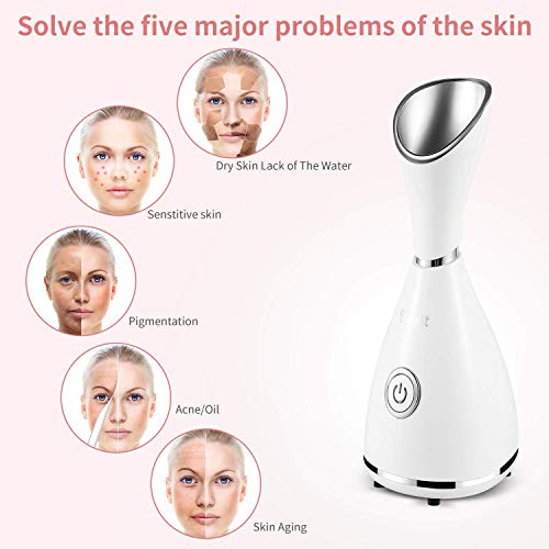 Facial Steamer - Surwit 10X Penetration Pro Nano Ionic Face Steamer for Facia...