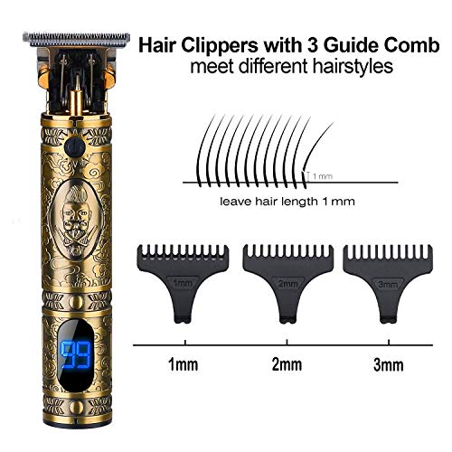 Hair Clippers for Men, Suttik Professional Hair Trimmer for Barber, Beard Tri...