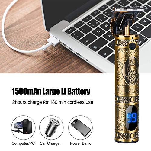 Hair Clippers for Men, Suttik Professional Hair Trimmer for Barber, Beard Tri...