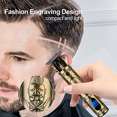 Hair Clippers for Men, Suttik Professional Hair Trimmer for Barber, Beard Tri...