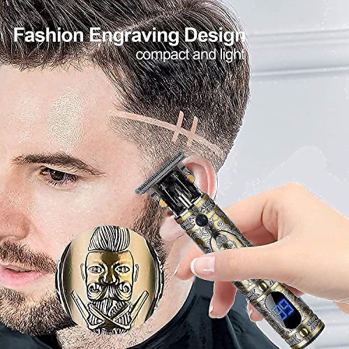 Haircut Clippers and Trimmers Set of 3, Suttik Cordless Ornate Hair Clippers ...