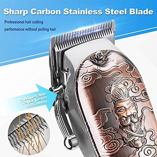 Suttik Hair Clippers and Trimmers Set for Men, Professional Cordless Barber C...