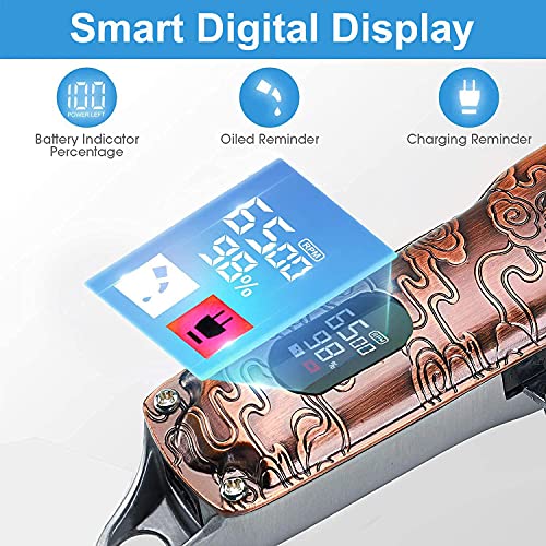 Suttik Hair Clippers and Trimmers Set for Men, Professional Cordless Barber C...