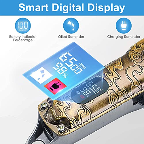 Suttik Hair Clippers for Men, Professional Clippers and Trimmers Set, Cordles...