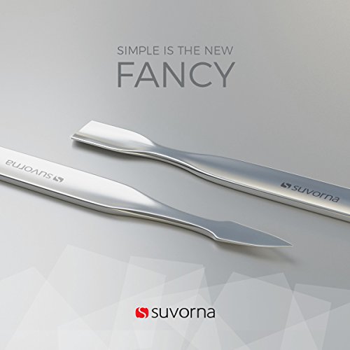 Suvorna 7Pcs Premium Manicure Set - Japanese Steel Nail/Cuticle Nippers, Nail...